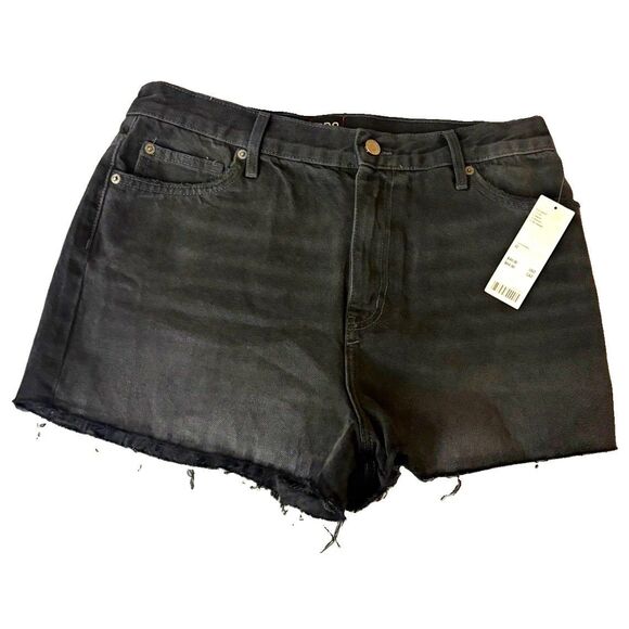 BDG Pants - BDG Urban Outfitters Women's Denim Shorts Size 32 Black High Rise Cutoff NWT